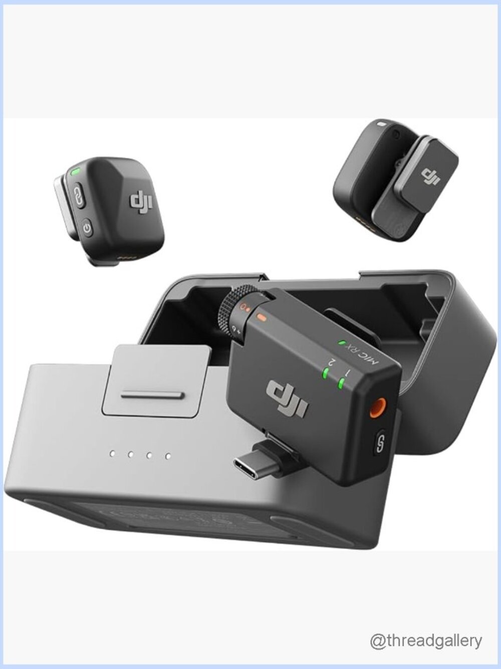 Wireless Lavalier Microphone System for iPhone/Camera/Android - Picture 1 of 6